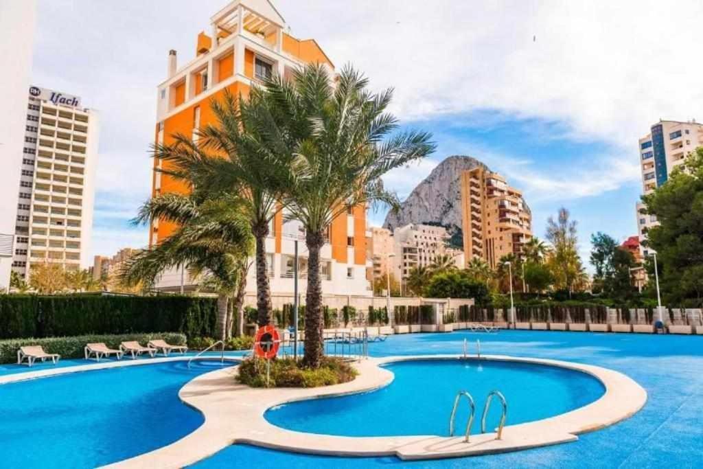 Apartment With Sea View Pool & Private Parking カルプ エクステリア 写真